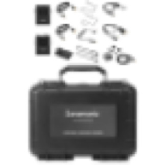 Saramonic UwMic9S Kit 1 Advanced Wireless UHF Lavalier System w/ Dual Receiver, Li-Ion Power, Hard Case & More