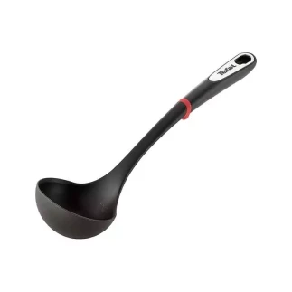 Tefal Ingenio Soup Ladle 33CM Black Stain Resistance Silicone Ring Heat Resistance 230°C K2060114