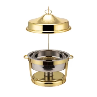 Generic Hanging Chafing Dish 9L Gold