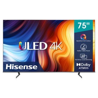 Hisense 75 Inch Quantum 120Hz ULED 4K TV 75U7H