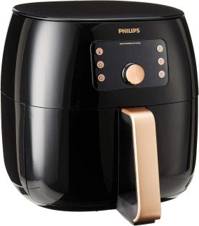 PHILIPS HD9860/91 Premium Air Fryer, with Smart Sensing Technology for Healthy Cooking, Baking and Grilling, XXL, Plastic, 2225 W, 7.4L