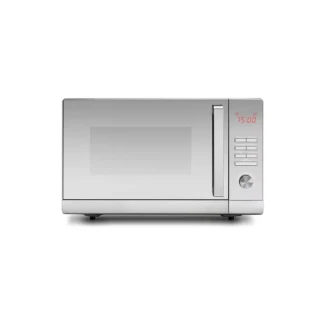 Black & Decker Microwave 30L, 900W with Grill Digital LED Display with Multiple Auto Menu Programs, Weight/Time Defrost Function for Efficient Cooking and Heating Mirror Finish MZ30PGSS-B5
