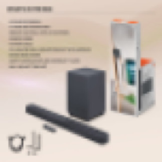 JBL Bar 500 – Powerful 590W 5.1-Channel Soundbar with Dolby Atmos® and Wireless Subwoofer