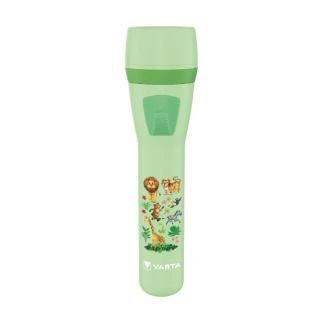 Varta Torch Kids Flashlight With 2 X Aaa Battery Indestructible 4008496077823