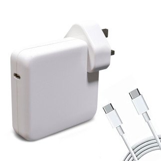 Apple Mac Book Pro Charger - 87W USB C Power Adapter Compatible with 13/14/15 Inch After 2016, for Mac Book Air After 2018, Works 70W 67W 61W 30W 29W, Include Charge Cable（