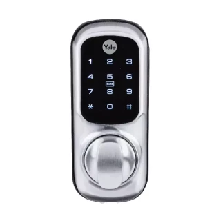 Yale Digital Keyless Nightlatch Chrome Plate