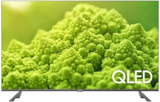 Evvoli 55 Inch Google Smart QLED TV with Netflix & Youtube, Frameless, 55EV250QG
