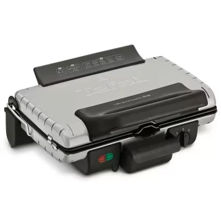 Tefal Ultracompact Panini Grill Comfort with Barbecue Position and Adjustable Thermostat GC302B28
