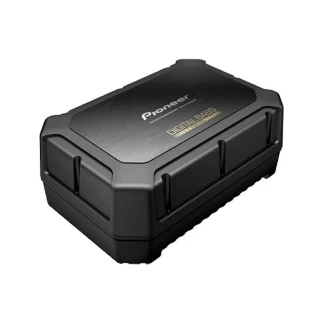 Pioneer Speaker 24 x 14cm Sealed Active Subwoofer with Built in Class D Amplifier, 250W Max. Power, Deep and Dynamic Bass Mode, Compact Enclosure for Installation Flexibility TS-WX400DA