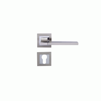 Godrej NEH07 Rossets Combiset with 240mm Lockbody and 70mm 2C Cylinder Satin Silver Finish 3021