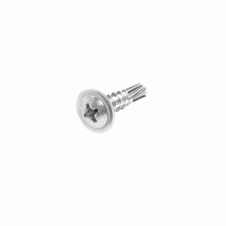 Total Self Drilling Truss Head Screw 8x1/2" for Phillips Drive, Zinc Plated Finish 800pcs THWTD8121