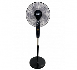 Von VSNO6522K 16'' Floor Standing Fan - Black