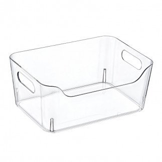Emhouse Aclyric Clear Organizer 7L With Two Handle For Kitchen 300x210x120MM EP437