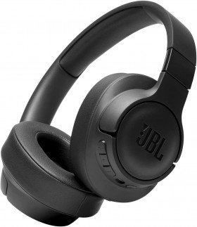 JBL Tune 760BT Wireless Over-Ear NC Headphones, Powerful Pure Bass Sound, ANC + Ambient Aware, 50H Battery, Hands-Free Call, Voice Assistant, Fast Pair - Black, JBL760NCBLK