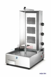 Nadstar8 Shawarma Gas Machine 3 Burner HGV-791