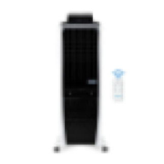 Symphony Diet 3D 30i 30L Portable Tower Air Cooler For Home with 3-Side Honeycomb Pads i-Pure Technology and Low Power Consumption (30L, White & Black)