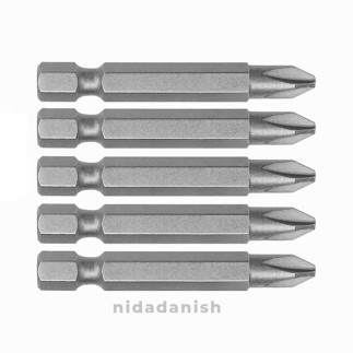 Crown Phillips Bit Screwdriver PH2X50mm 5pcs CTSBP0008