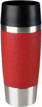 Tefal Travel Mug Steel 0.36L Red K3084114