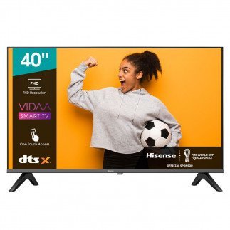 Hisense 40 Inch Smart Full HD TV, Netflix, Youtube | 40A4H/K (2024 Model)
