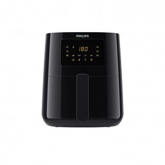 Philips Digital Air Fryer HD9252/90  Tanzania, with Touch Panel, uses up to 90% less fat, 7 Pre-set Menu, 1400W, 4.1 Ltr, with Rapid Air Technology (Black)