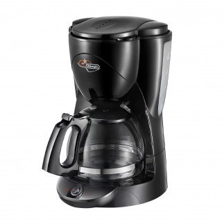 Delonghi Coffee Maker 2.4l Glass Jug 10 Cups Capacity 1000w Icm2.1b - Keep Warm Plate Drip Coffee Machine On/Off Button Water Level Window