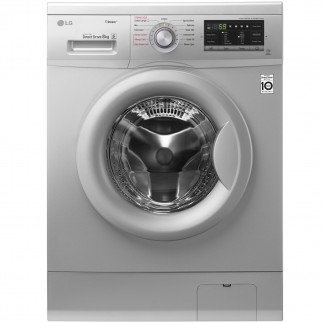 LG Washing Machine Front Load  Automatic  8Kg FH4G7TDY5, Steam™ , Sleek Design & Convinient Touch UI, Award and Proven