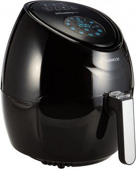 Kenwood Air Fryer 1500W, 3.8L Capacity, Black, 1.7KG, One spoon Oil, HFP30.000BK