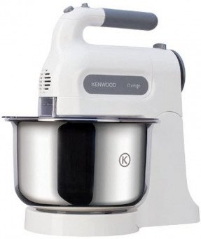 Kenwood Hand Mixer with Bowl 3L 350W 5 Speeds + Pulse 2 Attachments HM680