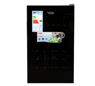 Von VAWC-41DHK Dual Zone Wine Cooler Tanzania – Black