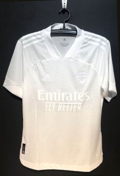 Arsenal White Jersey(Kit) 2021/2022 Tanzania - Large