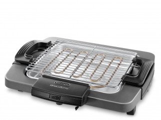 Delonghi Stainless Steel Bq55 1900-Watt Barbeque and Griller, Black