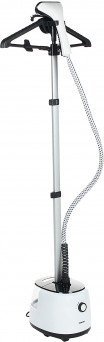 Nikai Garment Steamer 1.8L Tank Suit Hanger 1600W NGS566A Overheat Fuse Protection 2 Steam Levels Adjustable Telescopic Poles