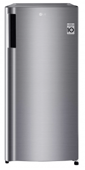 LG 169L Single Door Refrigerator, Semi-Auto Defrost, Silver - GN-Y201SLBB