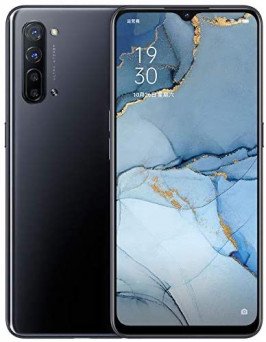 OPPO Reno 3 Tanzania, Dual SIM, Black, 128GB Storage, 8GB RAM 4G LTE
