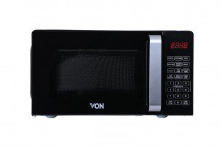 Von VAMS-20DGX Microwave Oven Solo, 20L – Black