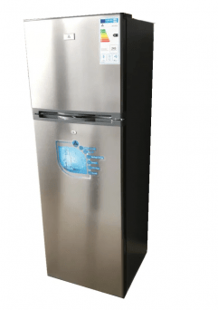 Delta 308L Double Door Refrigerator Defrost, Inox - DRFK-320.IG