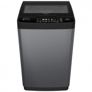 Hisense Washing Machine, 8kg, Top Load Design Laundry Machine, 8 Water Level Selection Washer with Extra Rinse Function, Time Delay Function, Smarter Fuzzy Logic Technology, Self-diagnostic Fault-finding - Model WTJA802T