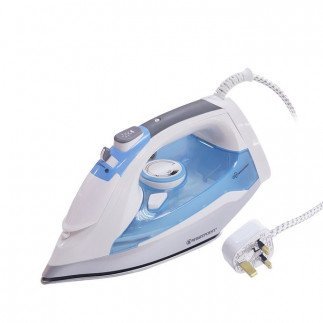 Westpoint Steam Iron 1800-2200 Watt Tanzania (White/Blue, WIRC - 2219)