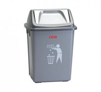 Lionstar Dustbin 15L C-3, Dark Gray