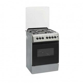 Von Hotpoint Cooker 50X60CM, 4 Electric burners (Silver, F5S042E2.SB)