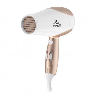 evvoli Hair Dryer 2200W, Powerful DC Motor, Fast Drying Hair Dryer with 2 Speeds & 3 Setting, Ions Jet, EVHC-HD2200W