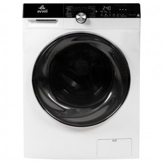 Evvoli 12 KG 1400 RPM Front Load Washing Machine white EVWM-FBLE-1214W