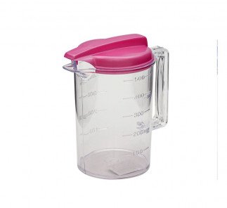 Lionstar Measuring Jug 0.5L Tanzania, GL-28, Pink