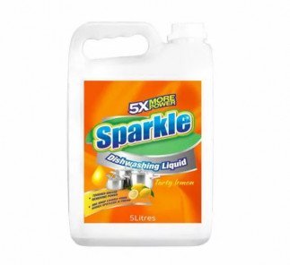 Haco Sparkle 5L Dish Washing Liquid Soap Tarty Lemon