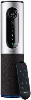 Logitech ConferenceCam Connect All-in-One Video Collaboration Solution for Small Groups – Full HD 1080p Video, USB and Bluetooth Speakerphone, Plug-and-Play 960-001034