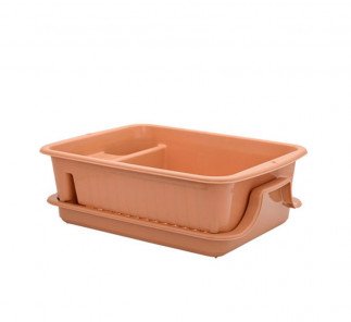 Lionstar Dish Rack 1L With Tray A-7, Amber Red (Dish Basin Tanzania)