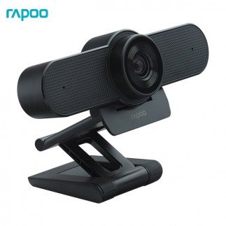 RAPOO C500 USB Computer Camera, Built-in Dual Noise Reduction Mics, 80-Degree Wide Angle, Plug and Play, for Zoom/Skype/Teams, Conferencing and Video Calls