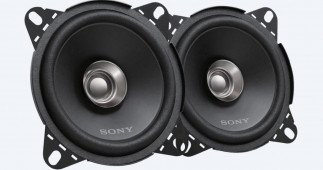 Dual Cone Speaker for Cars by Sony Tanzania, 10cm, Black, XS-FB101E