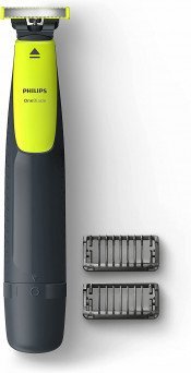 OneBlade Philips QP2510/10 Electric Trimmer and shaver with 2 Combs