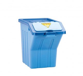 Lionstar Dustbin 50L Enviro C-35 Multi Color, Blue